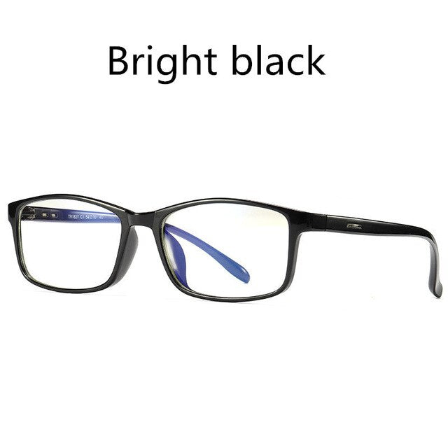 COOLSIR Blue Light Glasses Frame Men Computer Glasses Myopia Sunglasses Gaming Anti Blue Ray Prescription Lens