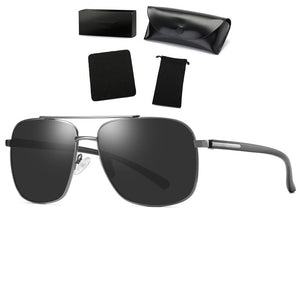 COOLSIR Brand Design Sunglasses Men Alloy Polarized Sun Glasses  Male Eyewear Accessories Gafas Oculos De Sol Masculino