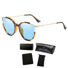 Load image into Gallery viewer, COOLSIR Cat&#39;s Eye Sunglasses Female Avant-garde Stylish Polarized UV Tide Lack of Angle Outdoor Glasses