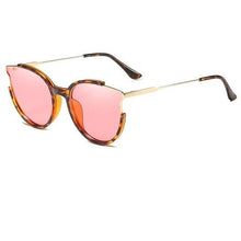 Load image into Gallery viewer, COOLSIR Cat&#39;s Eye Sunglasses Female Avant-garde Stylish Polarized UV Tide Lack of Angle Outdoor Glasses