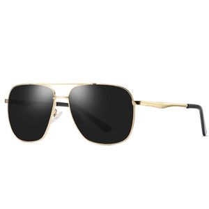 COOLSIR Design Men's Polarized Sunglasses Women Driving Square Frame Polit Sun Glasses Male UV400 Gafas De Sol For Men