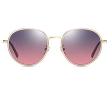 Load image into Gallery viewer, COOLSIR Round Sunglasses Women Polarized Retro Ladies Sun Glasses Black UV400 Driving Glasses 2023 lentes de sol Mujer
