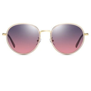 COOLSIR Round Sunglasses Women Polarized Retro Ladies Sun Glasses Black UV400 Driving Glasses 2023 lentes de sol Mujer