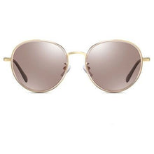 Load image into Gallery viewer, COOLSIR Round Sunglasses Women Polarized Retro Ladies Sun Glasses Black UV400 Driving Glasses 2023 lentes de sol Mujer