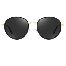 Load image into Gallery viewer, COOLSIR Round Sunglasses Women Polarized Retro Ladies Sun Glasses Black UV400 Driving Glasses 2023 lentes de sol Mujer
