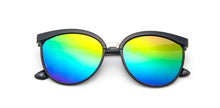 Carica l'immagine nel visualizzatore di Gallery, COOYOUNG Cat Eye Sunglasses Women Brand Designer  Coating Mirror Sexy Cateye Sun Glasses UV400 Women's Glasses
