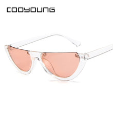 Load image into Gallery viewer, Fashion Cat Eye Style Half Rimless Frame Sunglasses Women Brand Design Gradient Sun Glasses Oculos De Sol