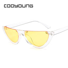 Load image into Gallery viewer, Fashion Cat Eye Style Half Rimless Frame Sunglasses Women Brand Design Gradient Sun Glasses Oculos De Sol
