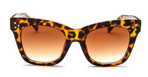 COOYOUNG  Rectangle Sunglasses Women Brand Designer PC Frame Gradient Lens Classic Sun Glasses