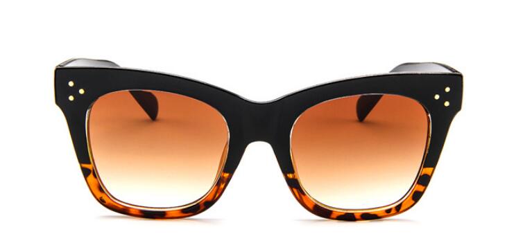 COOYOUNG  Rectangle Sunglasses Women Brand Designer PC Frame Gradient Lens Classic Sun Glasses