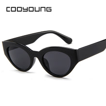 Load image into Gallery viewer, COOYOUNG Cute Sexy Ladies Cat Eye Sunglasses Women female Triangle Vintage Sun Glasses Female UV400