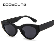 Load image into Gallery viewer, COOYOUNG Cute Sexy Ladies Cat Eye Sunglasses Women female Triangle Vintage Sun Glasses Female UV400