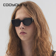 Load image into Gallery viewer, COOYOUNG Cute Sexy Ladies Cat Eye Sunglasses Women female Triangle Vintage Sun Glasses Female UV400