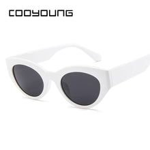 Load image into Gallery viewer, COOYOUNG Cute Sexy Ladies Cat Eye Sunglasses Women female Triangle Vintage Sun Glasses Female UV400