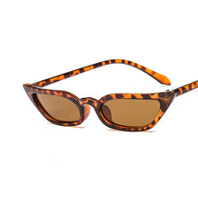Carica l'immagine nel visualizzatore di Gallery, Small Cat Eye Sunglasses Tint Candy Colorful Female Eyewear Sun Glasses Fashion Lunettes Gafas De Sol UV400