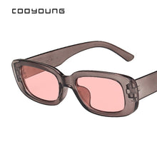 Load image into Gallery viewer, Small Rectangle Sunglasses Women Vintage Brand Designer Square Sun Glasses Shades Female UV400
