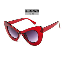 Load image into Gallery viewer, Vintage Cat Eye Sunglasses Women Brand Designer Sun Glasses Female Retro Cateye Eyewear