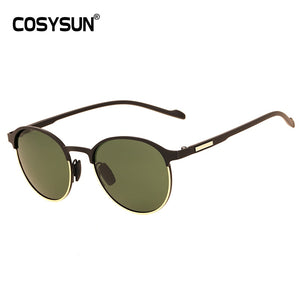 Polarized Round Metal Frame Woman Sun Glasses fishing Driving Sunglasses Brand NEW Fashion Sunglasses Female UV400