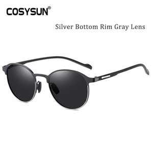 Polarized Round Metal Frame Woman Sun Glasses fishing Driving Sunglasses Brand NEW Fashion Sunglasses Female UV400
