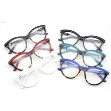 Load image into Gallery viewer, CP068 Fashionable Floral Glasses Frames CP Injection Plastic Eyewear Cat Eye Optical glasses
