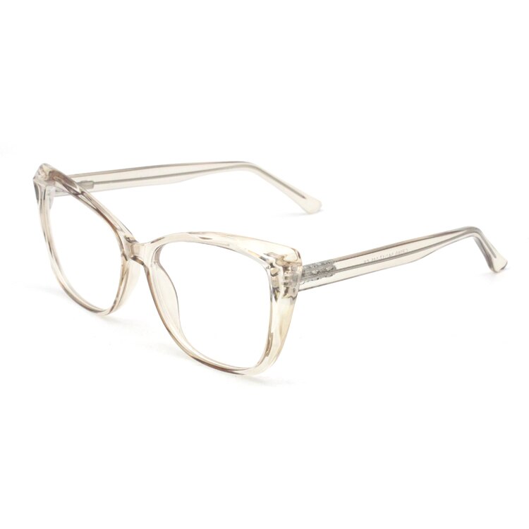 CP069 Fashionable Floral Glasses Frames CP Injection Plastic Eyewear Cat Eye Optical glasses