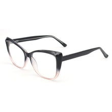 Load image into Gallery viewer, CP069 Fashionable Floral Glasses Frames CP Injection Plastic Eyewear Cat Eye Optical glasses