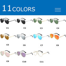 Carica l'immagine nel visualizzatore di Gallery, CRIXALI Pilot Polarized Sunglasses Women Men Metal Frame Vintage Anti-glare Mirror Sun Glasses Male Female UV400 Spring Hinge