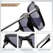 Load image into Gallery viewer, CRIXALIS Anti Glare Square Sunglasses Men 2023 Retro Designer Sun Glasses Women Vintage Gradient Shades Male UV400