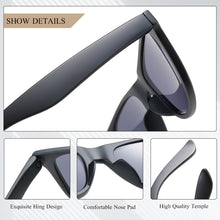 Load image into Gallery viewer, CRIXALIS Brand Sunglasses For Men Retro Square Mirror Sun Glasses Women 2023  Designer Shades Ladies UV400 zonnebril heren