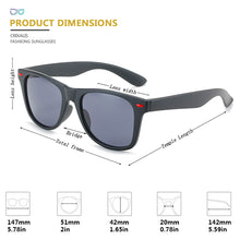 Load image into Gallery viewer, CRIXALIS Brand Sunglasses For Men Retro Square Mirror Sun Glasses Women 2023  Designer Shades Ladies UV400 zonnebril heren