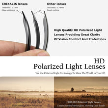Carica l'immagine nel visualizzatore di Gallery, CRIXALIS Cat eye Metal Anti Blue Light Sun Glasses For Women Polarized Flip-on Sunglasses Men Lady UV400 lunette de soleil femme