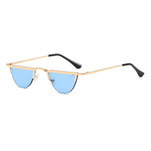 Load image into Gallery viewer, CRIXALIS Classic Half Frame Sunglasses Women Semicircle Sun Glasses Ladies Vintage Trend Shades Female UV400 zonnebril dames