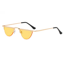 Load image into Gallery viewer, CRIXALIS Classic Half Frame Sunglasses Women Semicircle Sun Glasses Ladies Vintage Trend Shades Female UV400 zonnebril dames