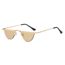 Load image into Gallery viewer, CRIXALIS Classic Half Frame Sunglasses Women Semicircle Sun Glasses Ladies Vintage Trend Shades Female UV400 zonnebril dames