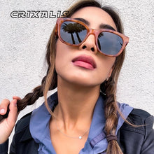 Load image into Gallery viewer, CRIXALIS Classic Polarized Sunglasses For Women 2023  Design Sun Glasses Lady Trend Gradient Square Shades Female UV400