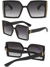 Load image into Gallery viewer, CRIXALIS Classic Trend Gradient Sunglasses For Women Oversized Square Sun Glasses Female  Brand Shades Ladies UV400