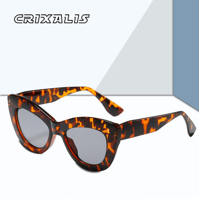 CRIXALIS Cat Eye Sunglasses For Women 2023 Trend Design Sun Glasses Ladies Vintage Cateye Shades UV400 zonnebril dames