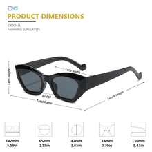 Load image into Gallery viewer, CRIXALIS Cat Eye Sunglasses Women 2023 Trend  Brand Design Sun Glasses Female UV400 Oculos De Sol Feminino