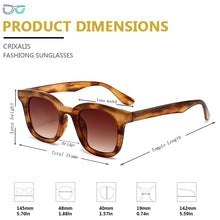 Load image into Gallery viewer, CRIXALIS Gradient Sunglasses Women 2023 Summer Trend Vintage Small Sun Glasses Ladies Retro Square Shades Female UV400