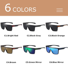 Load image into Gallery viewer, CRIXALIS Polarized Sunglasses For Men Square Oversized Anti Glare Driver Mirror Sun Glasses Women UV400 Goggles Male