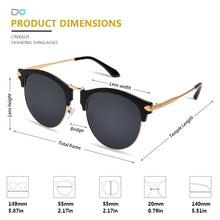 Load image into Gallery viewer, CRIXALIS Round Women Sunglasses  Brand Design Pink Mirror Sun Glasses Female zonnebril dames UV400 Eyewear Ladies
