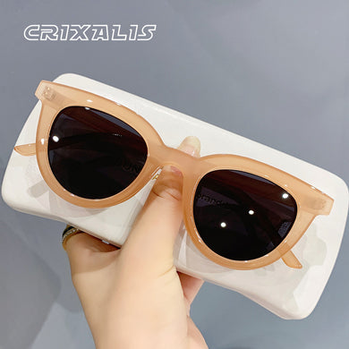 CRIXALIS Women's Sunglasses 2023 Retro Cat Eye Anti-Glare Sun Glasses Ladies  Brand Shades Eyeglass Female UV400