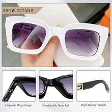 Load image into Gallery viewer, CRIXALIS  Polarized Sunglasses Women Trend Gradient Rcetangle Sun Glasses Female Anti Glare Shades Ladies UV400