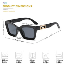 Load image into Gallery viewer, CRIXALIS  Polarized Sunglasses Women Trend Gradient Rcetangle Sun Glasses Female Anti Glare Shades Ladies UV400