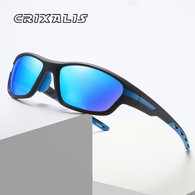 CRIXALIS Men Brand Polarized Sunglasses Anti Glare Mirror Sun Glasses Male Night Vision Eyewear Cycling Shades Women UV400