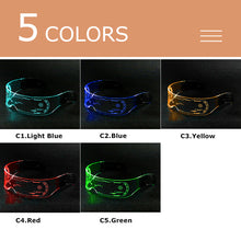 Load image into Gallery viewer, CRIXALIS LED Luminous Glasses Women Wire Neon Light Goggles Eyeglasses Bar Party Eyewear For Halloween Christmas Parties