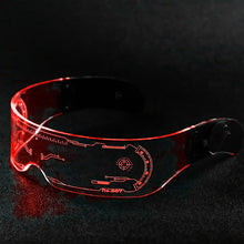 Load image into Gallery viewer, CRIXALIS LED Luminous Glasses Women Wire Neon Light Goggles Eyeglasses Bar Party Eyewear For Halloween Christmas Parties