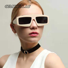 Load image into Gallery viewer, CRIXALIS Oversized Rectangle Design Sunglasses Women Gothic Sun Glasses Ladies Anti Glare Driving Goggles Female UV400