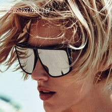 Load image into Gallery viewer, CRIXALIS Oversized Square Sunglasses For Men Brand Anti Glare Driving Sun Glasses Women Flat Top Goggles Male UV400