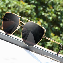 Load image into Gallery viewer, CRIXALIS Pilot Metal Sunglasses Women  Brand Design Pink Mirror Sun Glasses Ladies zonnebril dames UV400 Eyewear Female